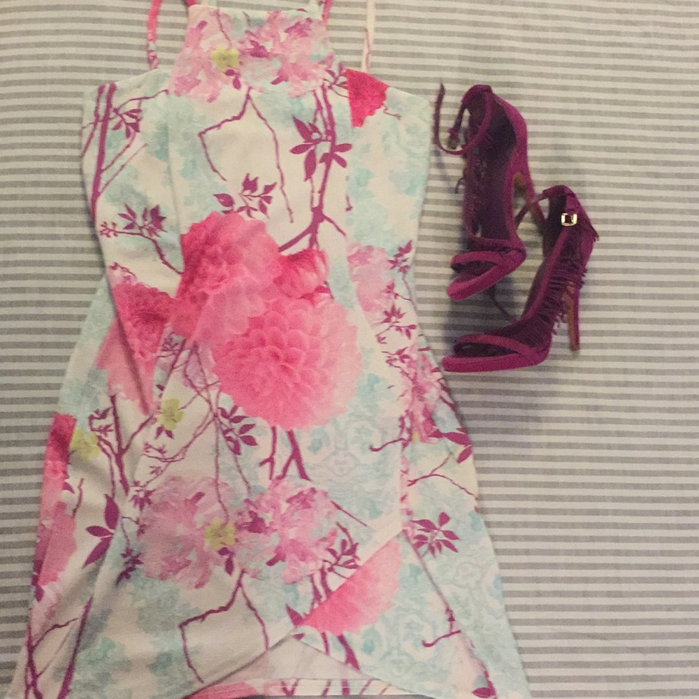 Summer asymmetrical dress size US12/ UK 14